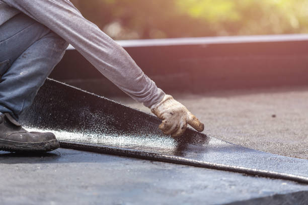 Professional Emergency Waterproofing technician working in Hinsdale, IL